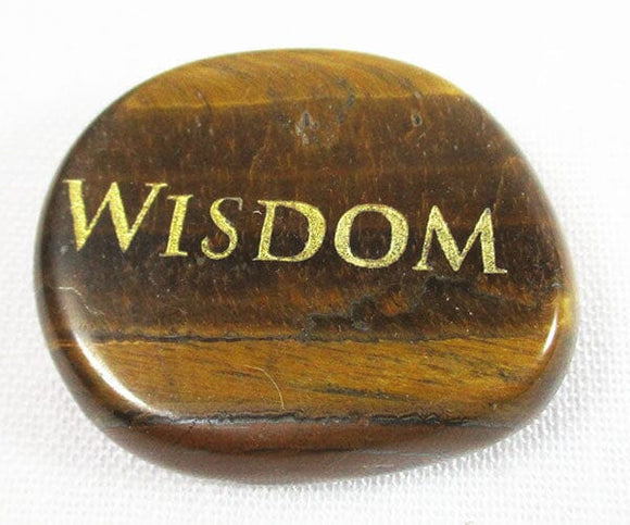 Wisdom Tigers Eye Thumb Stone | Cut & Polished Crystals | Polished Crystal Thumb Stones