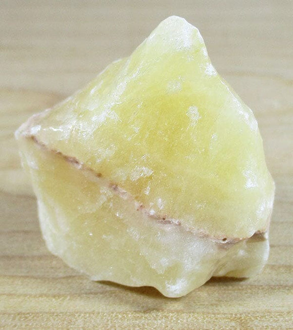 Yellow Calcite Chip (x1) | Natural Crystals | Raw Crystal Chunks