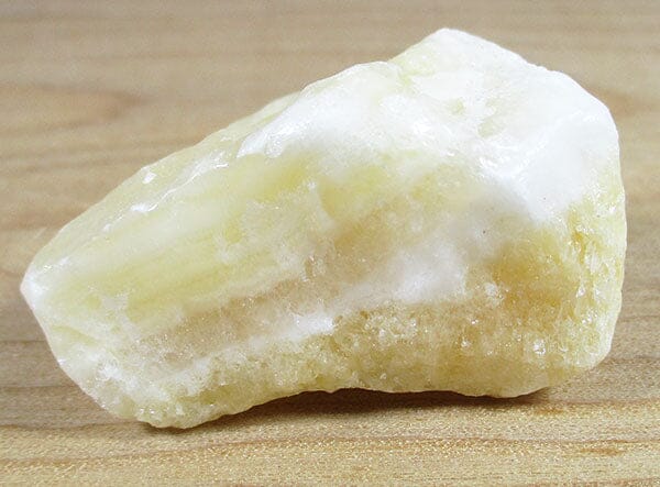 Yellow Calcite Chip (x1) - Natural Crystals > Raw Crystal Chunks