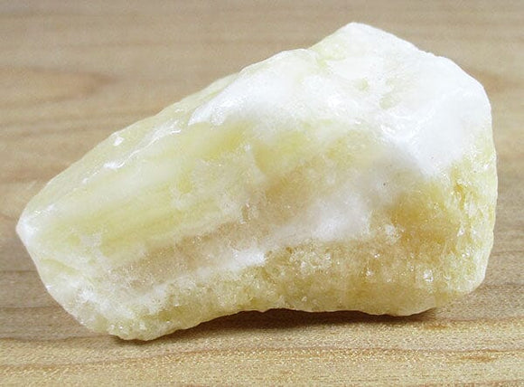 Yellow Calcite Chip (x1) | Natural Crystals | Raw Crystal Chunks