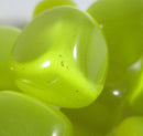 Yellow Cats Eye Crystal Tumble Stones B Grade (x3) | Cut & Polished Crystals | Polished Crystal Tumble Stones
