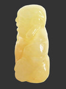 Yellow Jasper Buddha (Small) | Crystal Carvings | Hand Carved Buddhas