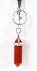 Yoga Pose Carnelian Pendant | Crystal Jewellery | Point Pendants