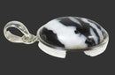 Zebra Jasper Oval Pendant | Crystal Jewellery | Crystal Pendants